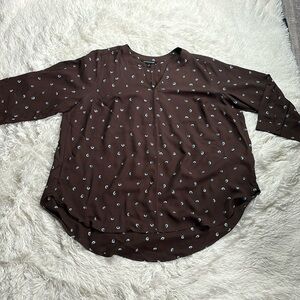 41 Hawthorn Brown Blouse